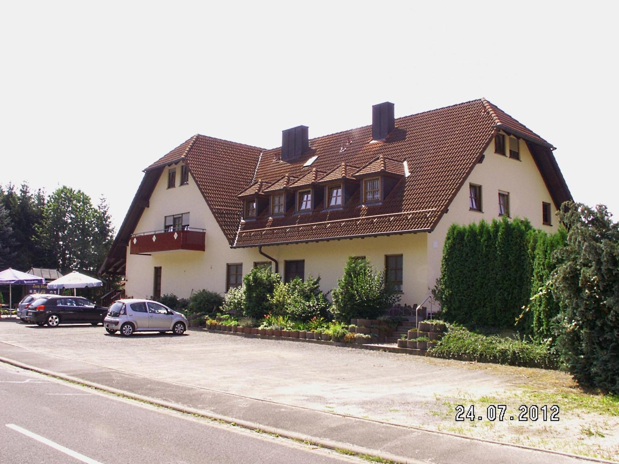 Landgasthof Zum Hirschen Hafenlohr ภายนอก รูปภาพ