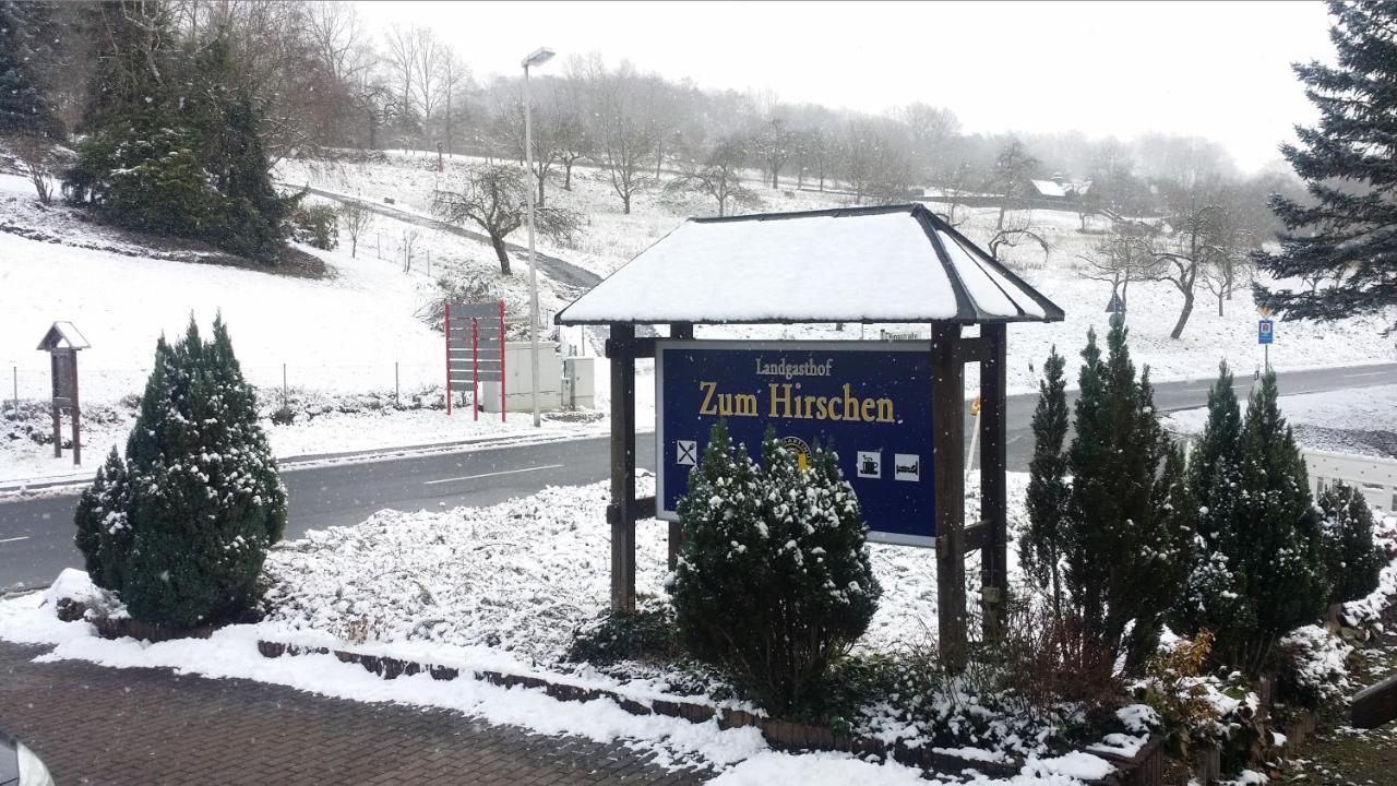 Landgasthof Zum Hirschen Hafenlohr ภายนอก รูปภาพ